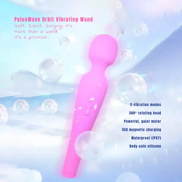 PulseWave Orbit Vibrating Wand 912 1