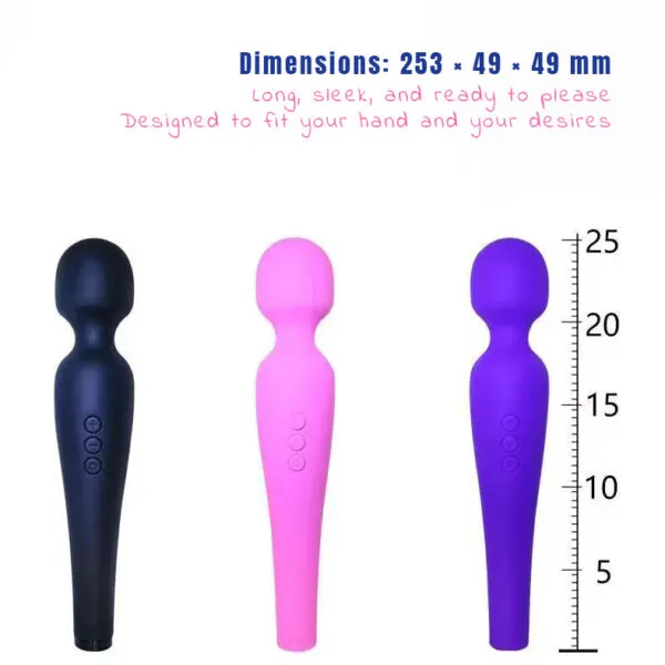 PulseWave Orbit Vibrating Wand 912 8