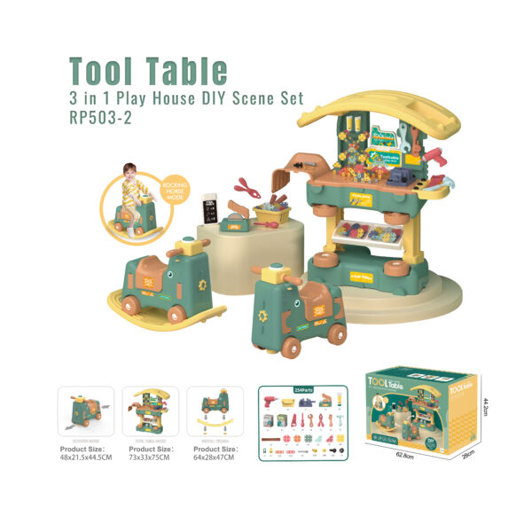 RP503-2_Tool Table – 3 in 1 Play House DIY Scene Set_1-1_Cover