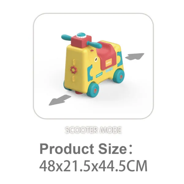 RP503-3A_Medical Station-3 in 1 Play House DIY Scene Set_Scooter Mode