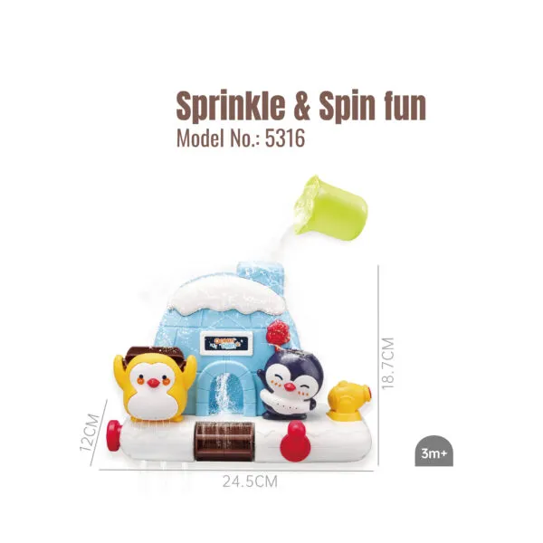 Sprinkle & Spin fun