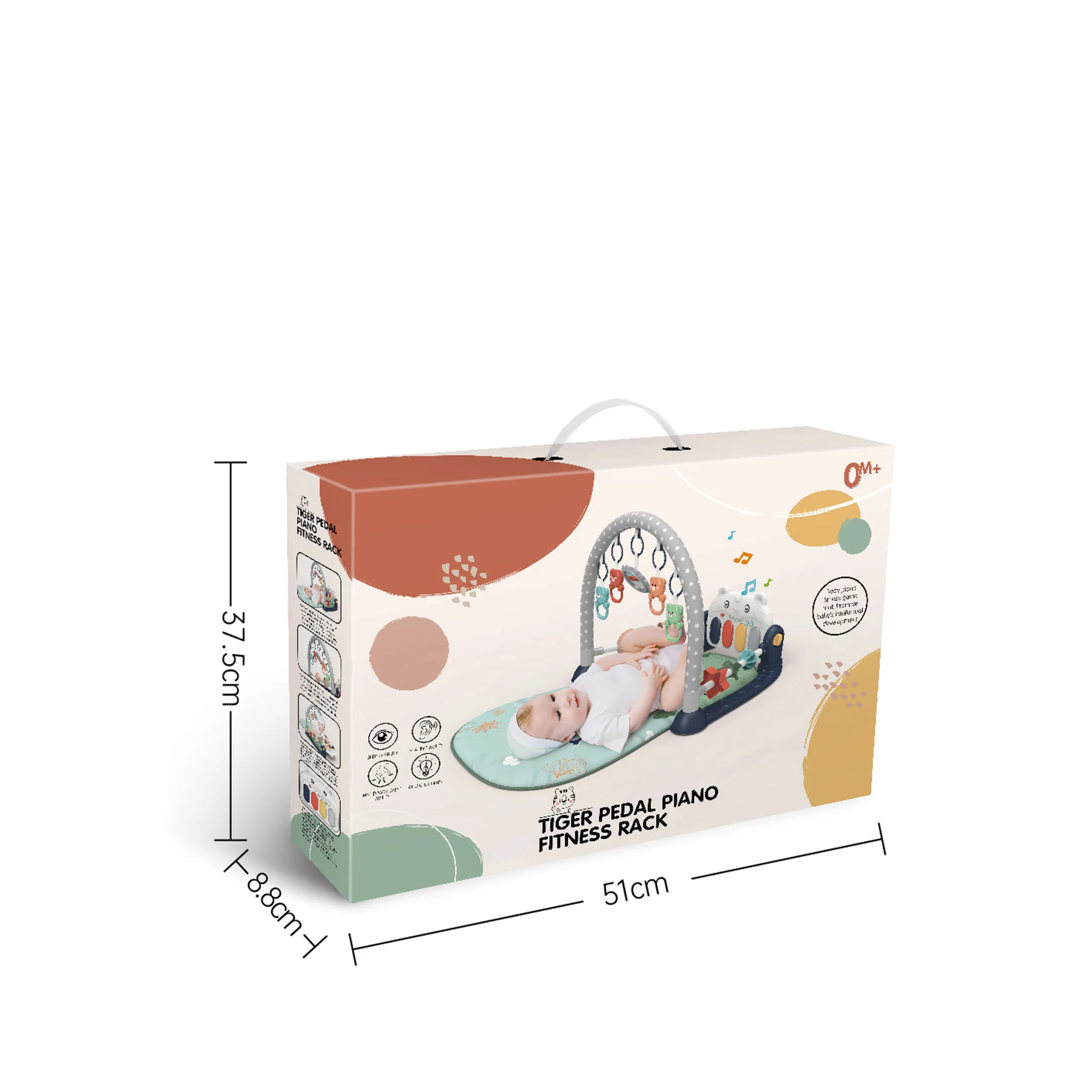 EE-93905 Pedal Piano Fitness Rack 93905_Product Pack