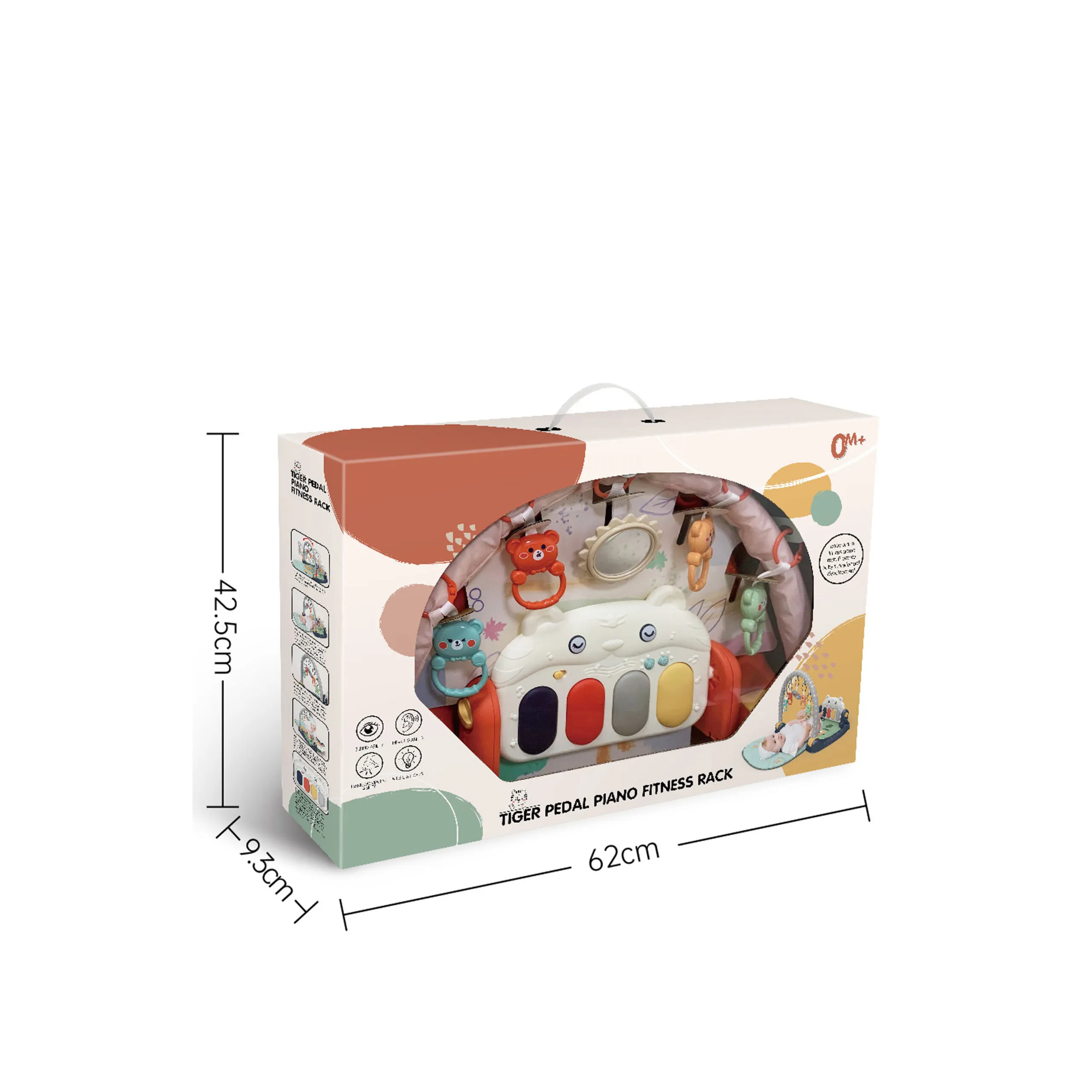 Pedal Piano Fitness Rack 93908 - Image 2