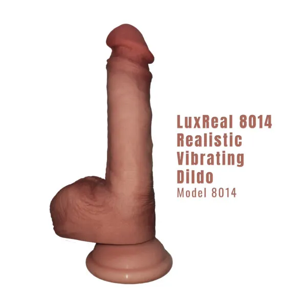 LuxReal 8014 Realistic Vibrating Dildo_4_1-1