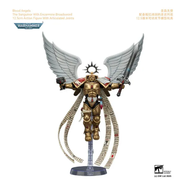Blood Angels The Sanguinor with Encarmine Broadsword_product 4