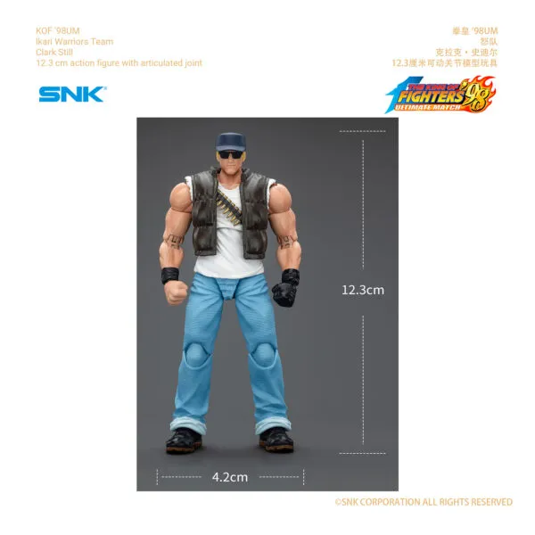 KOF'98 UM lkari Warriors Team Clark Still_Size