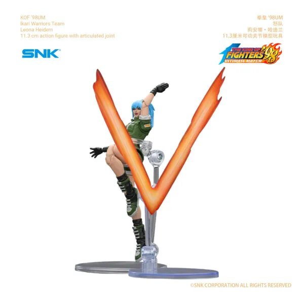 KOF'98 UMlkari Warriors Team Leona Heidern_4