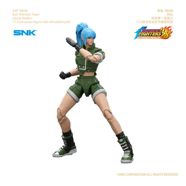 KOF'98 UMlkari Warriors Team Leona Heidern_5