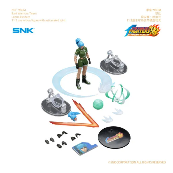 KOF'98 UMlkari Warriors Team Leona Heidern_Accessries