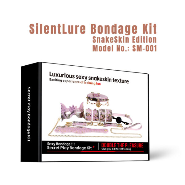SM-001 SilentLure Bondage Kit - SnakeSkin Edition_Product packaging