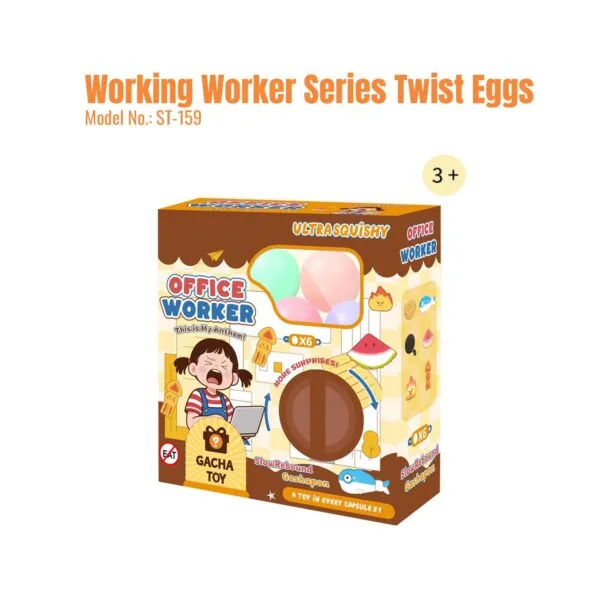 ST-159 Working Worker Series Twist Eggs_cover 2