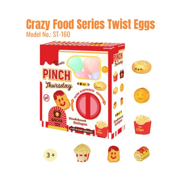 ST-160 Crazy Food Series Twist Eggs_Cover 1