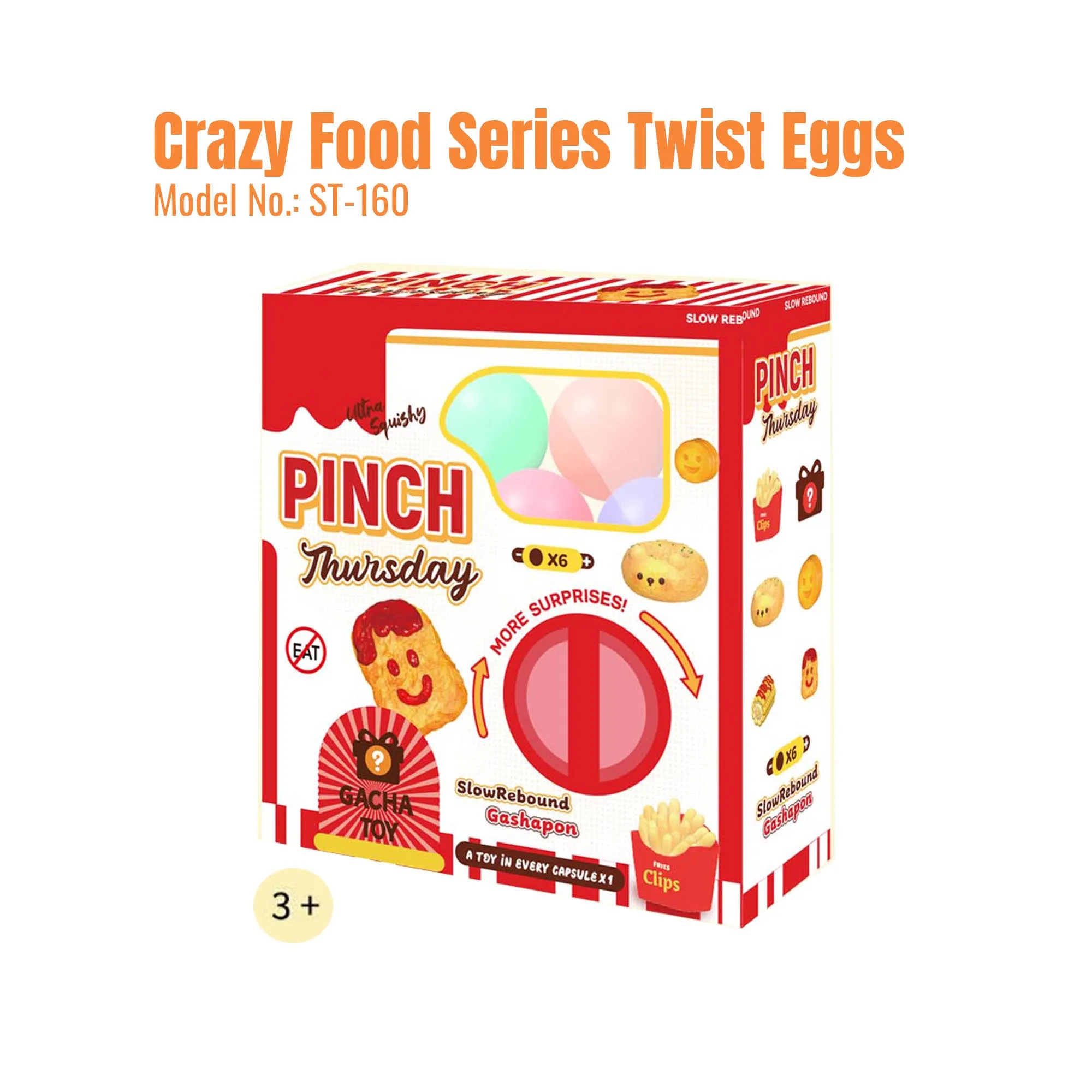 Crazy Food Series Twist Eggs - Image 4