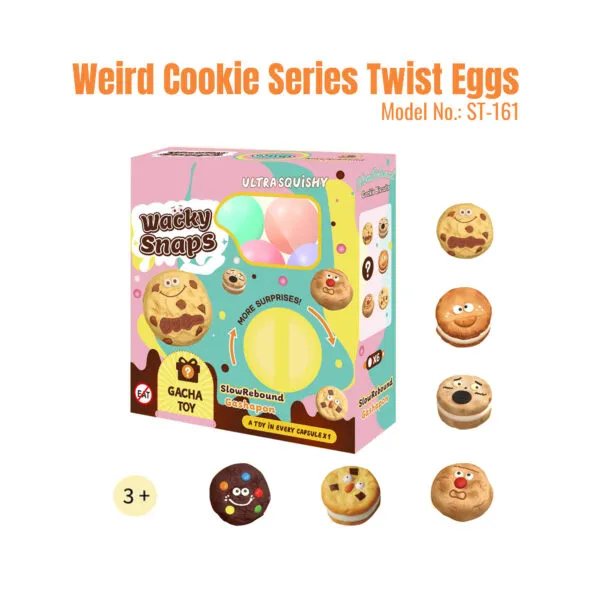 ST-161 Weird Cookie Series Twist Eggs_cover 1