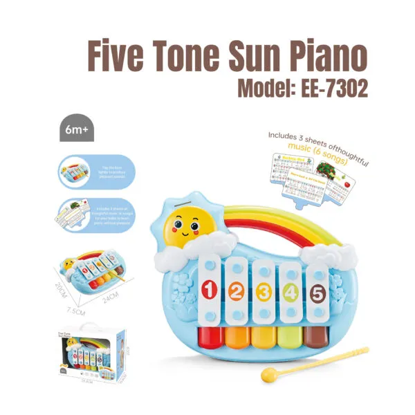 EE-7302 Five Tone Sun Piano_1