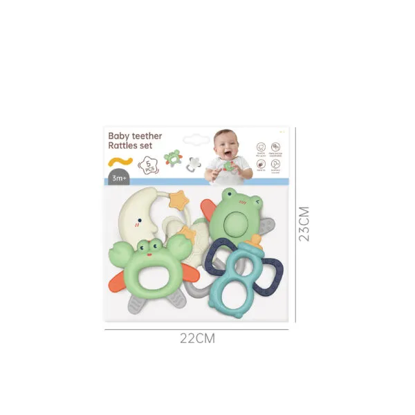 EE-878-5 Baby Teether Rattles Set_3