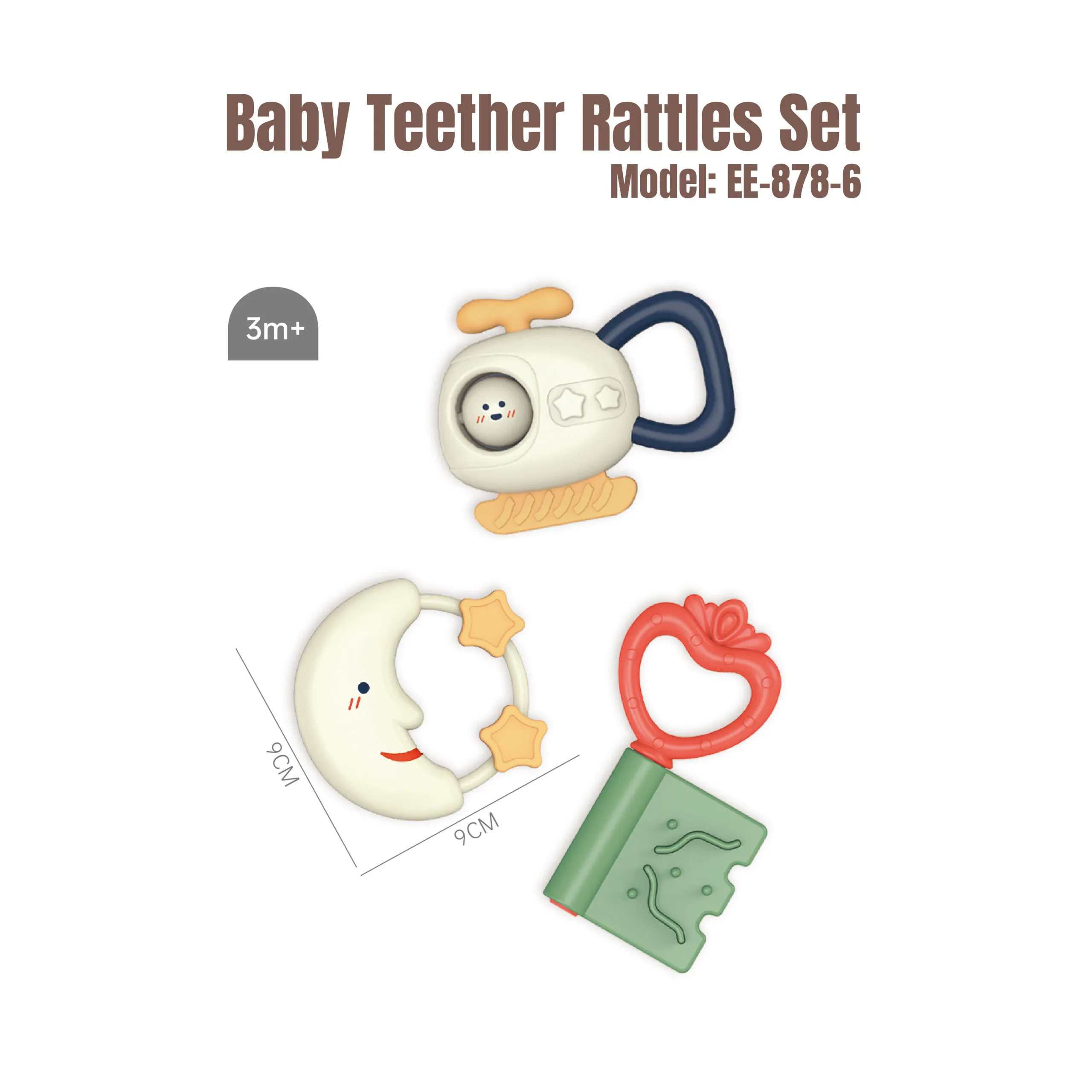 EE-878-6 Baby Teether Rattles Set_2