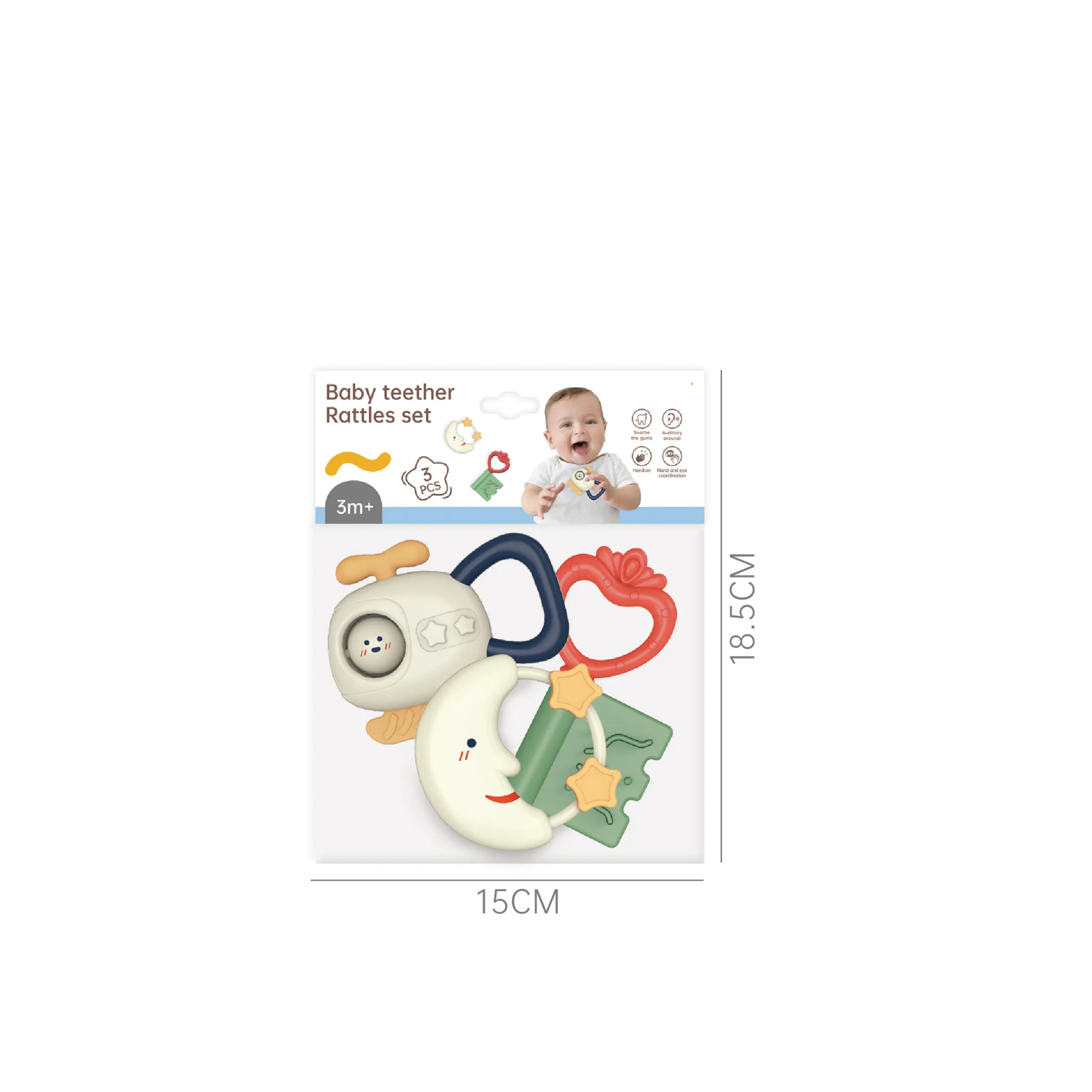 EE-878-6 Baby Teether Rattles Set_3