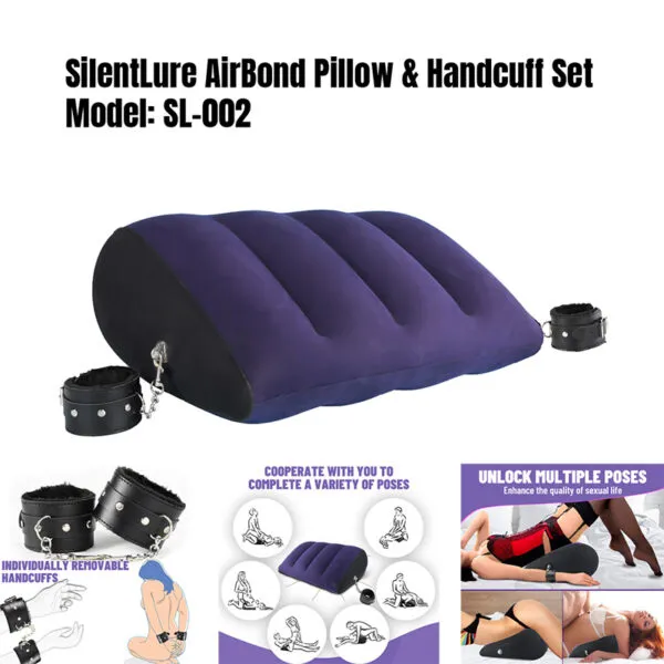 SL-002 SilentLure AirBond Pillow & Handcuff Set