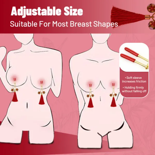 SL-006 SilentLure Tassel Nipple Clamps_ (5)