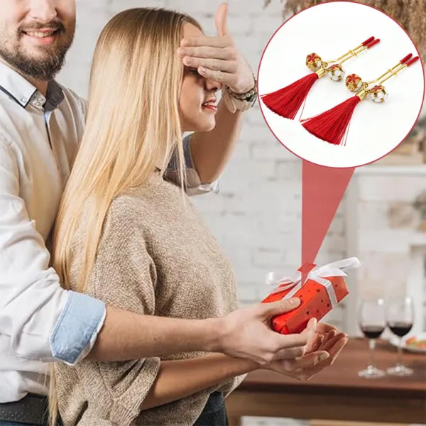 SL-006 SilentLure Tassel Nipple Clamps_ (7)