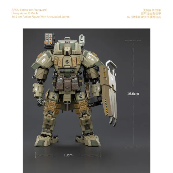 APOC Iron Vanguard + Heavy Assault Mech_Size