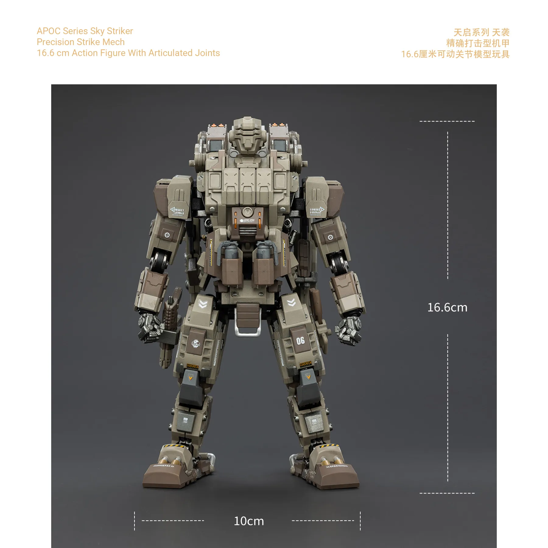 APOC Sky Striker + Precision Strike Mech_Size