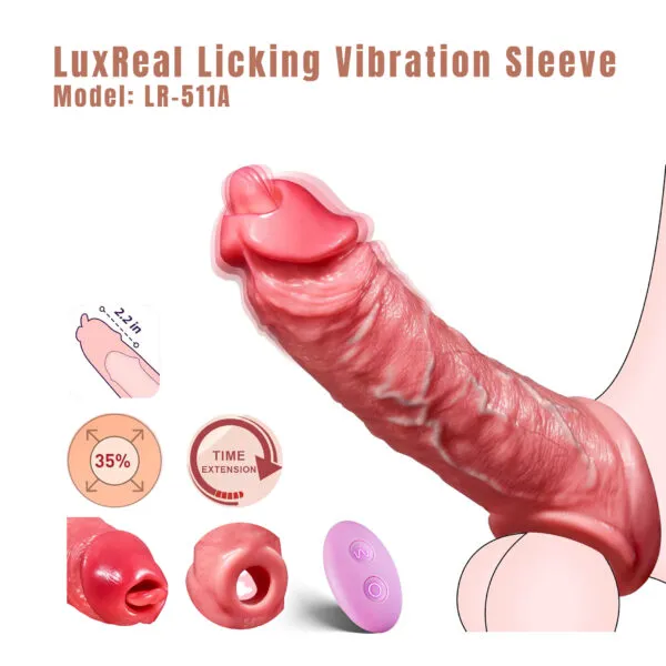 LuxReal Licking Vibration Sleeve