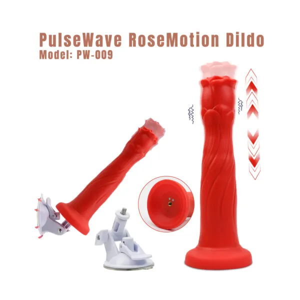 PW-009 PulseWave RoseMotion Dildo