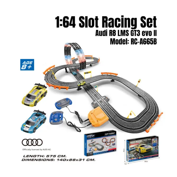 1:64 Slot Racing Set