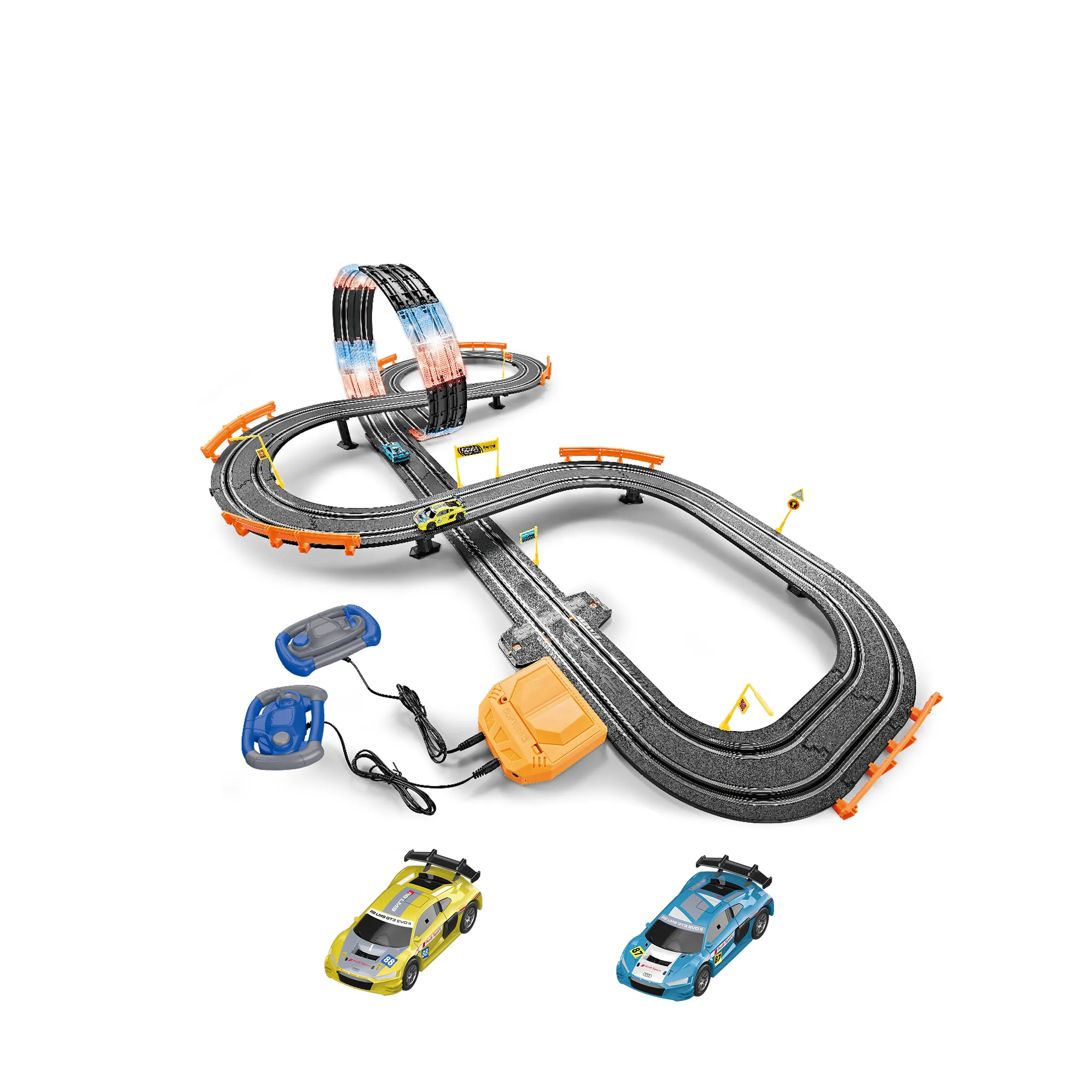 RC-A665B 1-64 Slot Racing Set