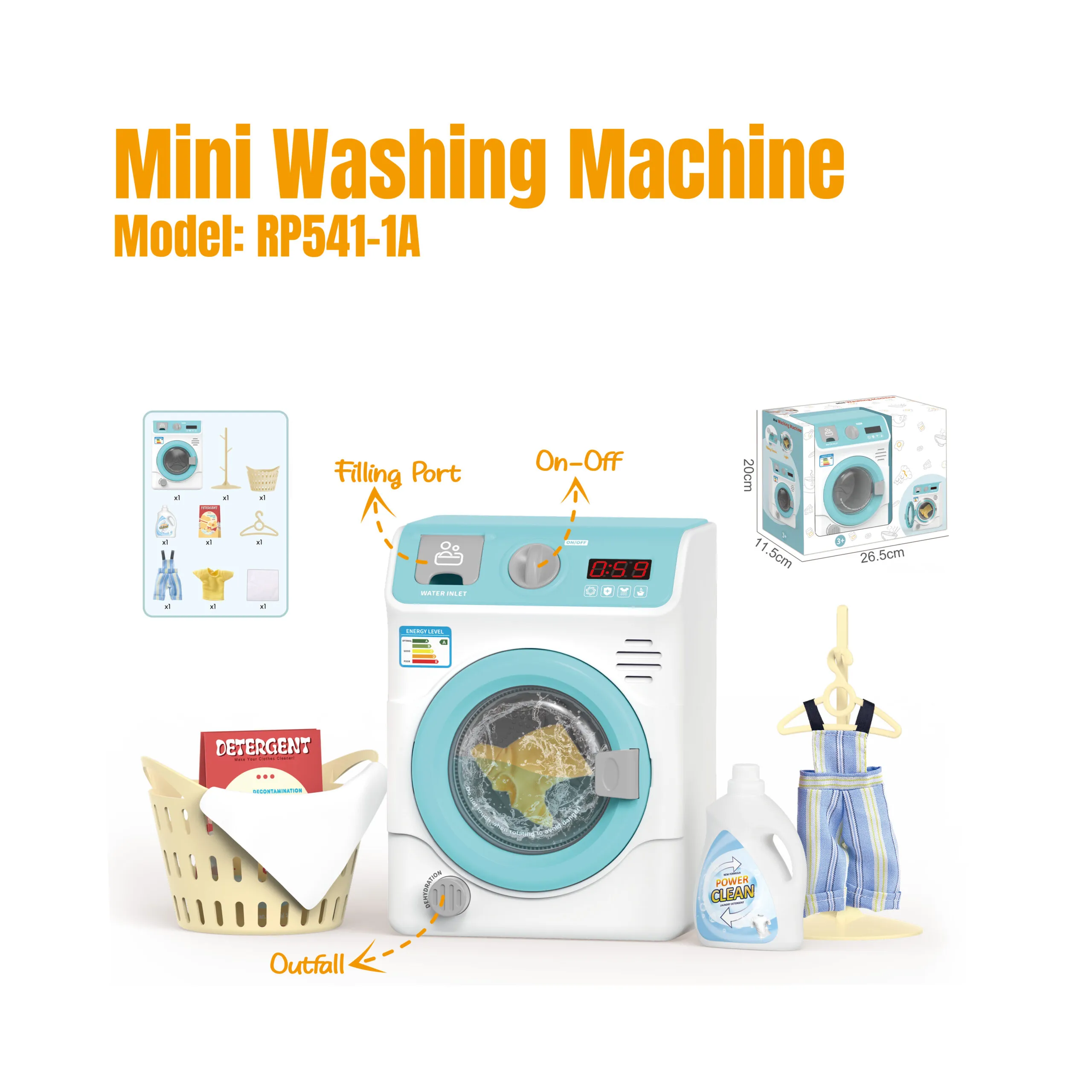 RP541-1A Mini Washing Machine