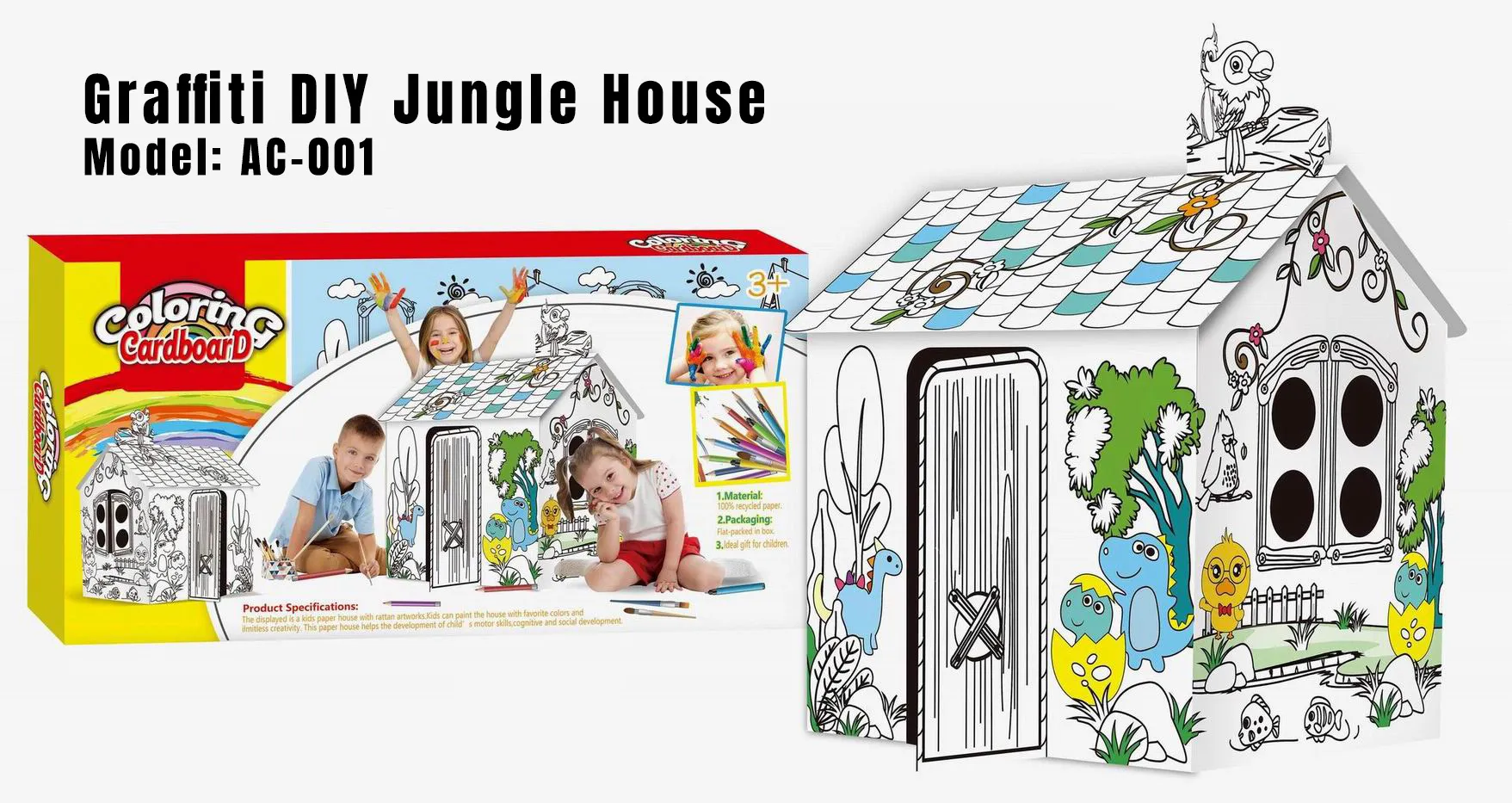 AC-001 Graffiti DIY Jungle House_2