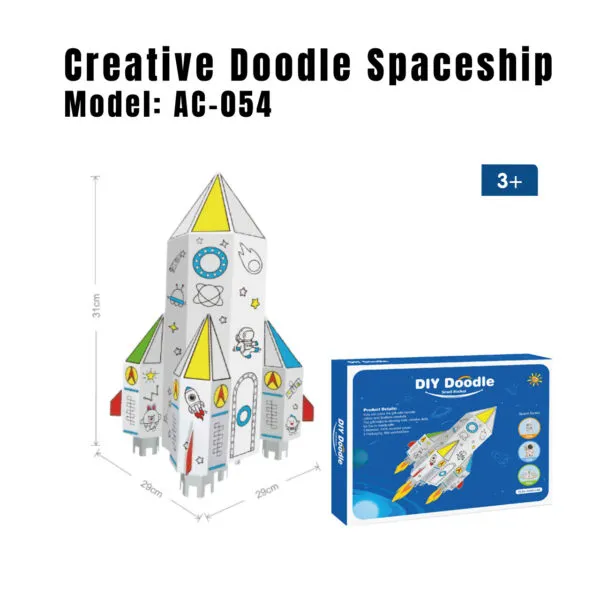 AC-054 Creative Doodle Spaceship