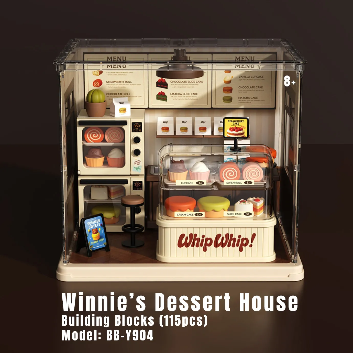 BB-Y904 Winnie’s Dessert House Building Blocks_2
