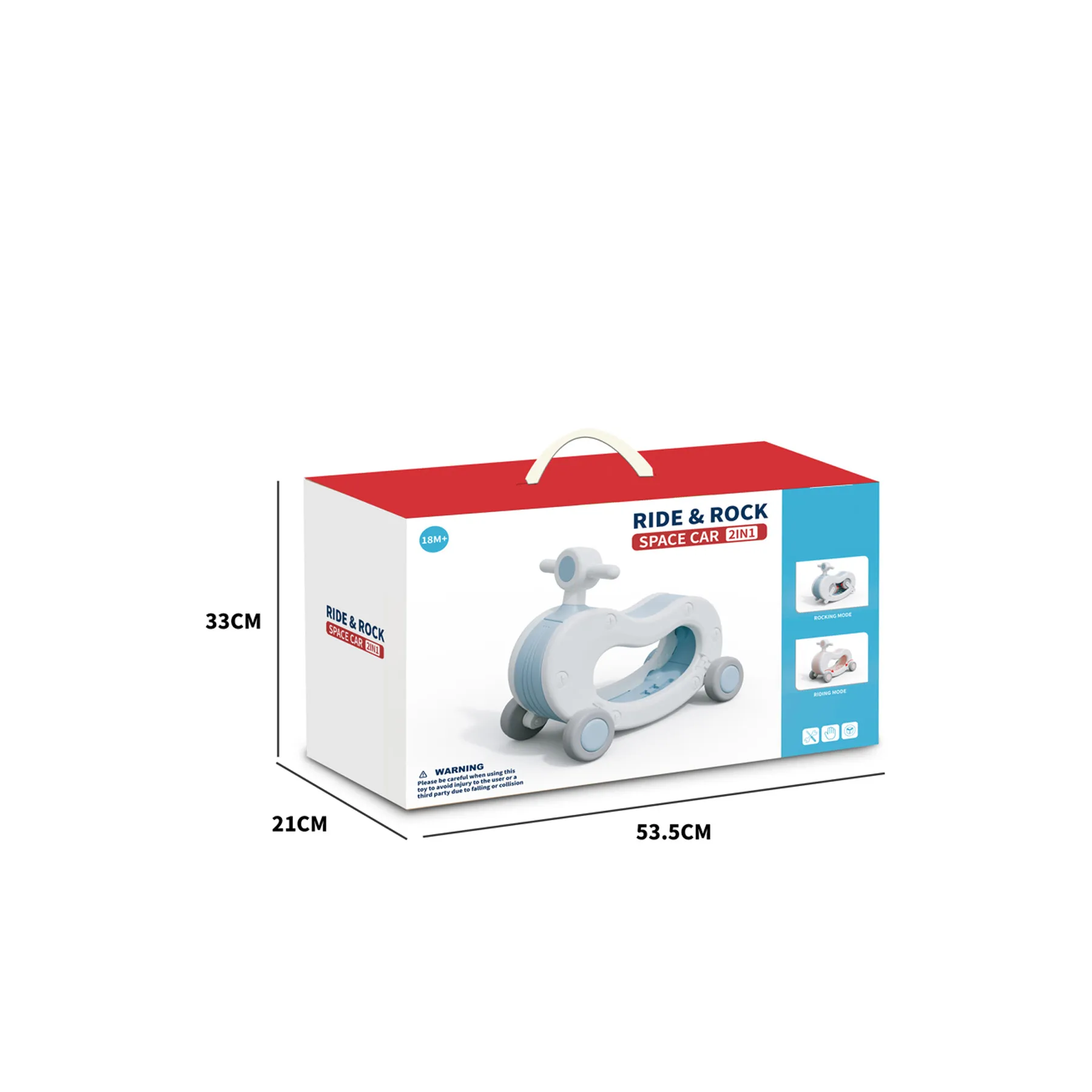 EE-3005 Ride & Rock Space Car 2-in-1_2