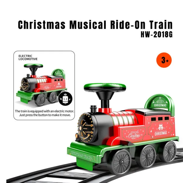 HW-2018G Christmas Musical Ride-On Train