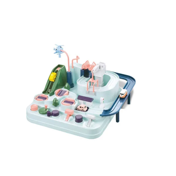 HW-7872 Car Adventure City Track Playset_2