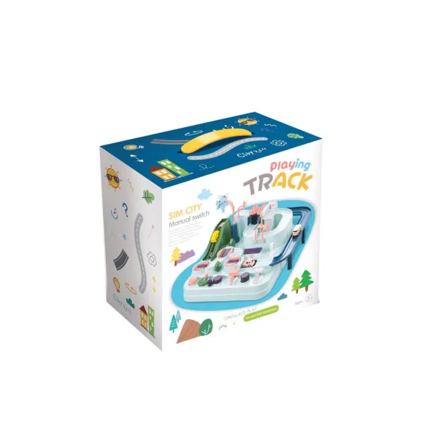 HW-7872 Car Adventure City Track Playset_3