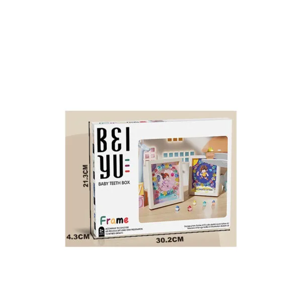 HW-905 Baby Tooth Keepsake Frame Box_3