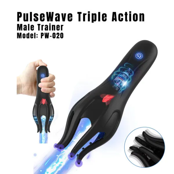 PW-020 PulseWave Triple Action Male Trainer