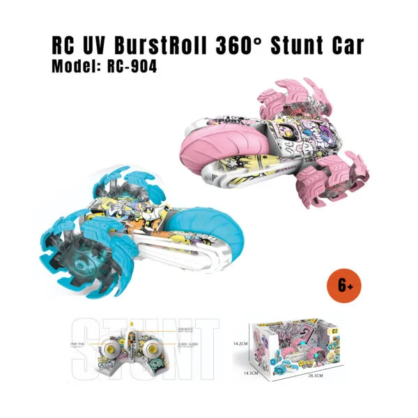 RC-904 RC UV BurstRoll 360° Stunt Car_2