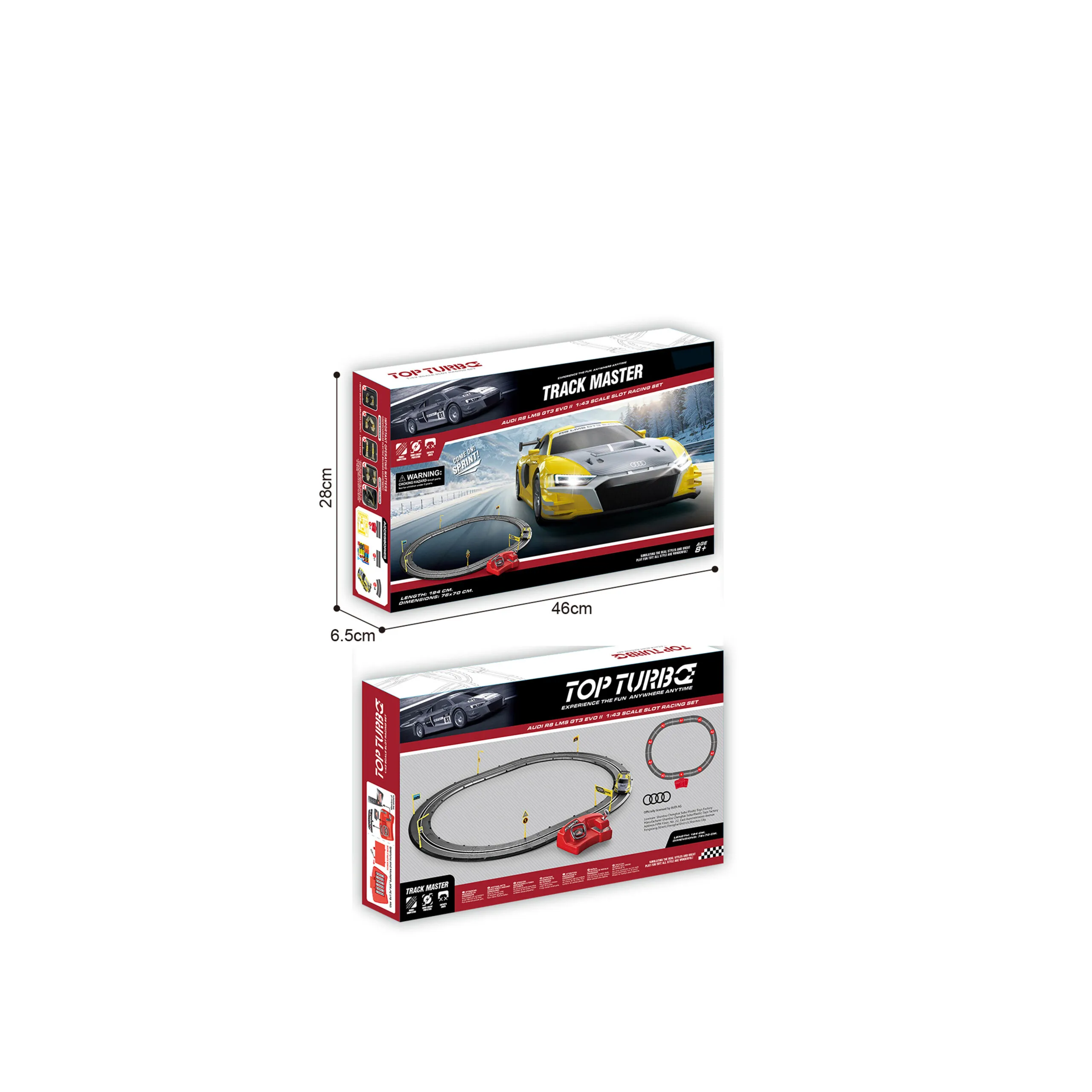 RC-A521 1-43 Slot Racing Set - Audi R8 LMS GT3 evo II_3