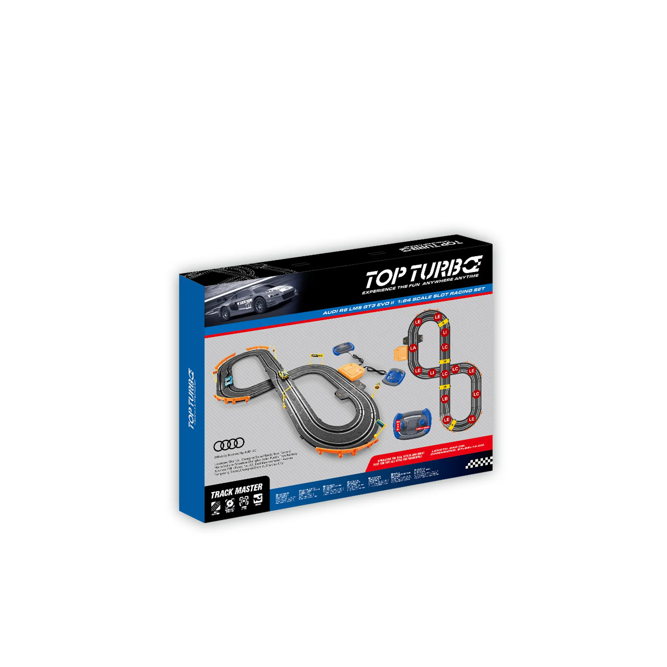 RC-A662B 1-64 Slot Racing Set - Audi R8 LMS GT3 evo II_2