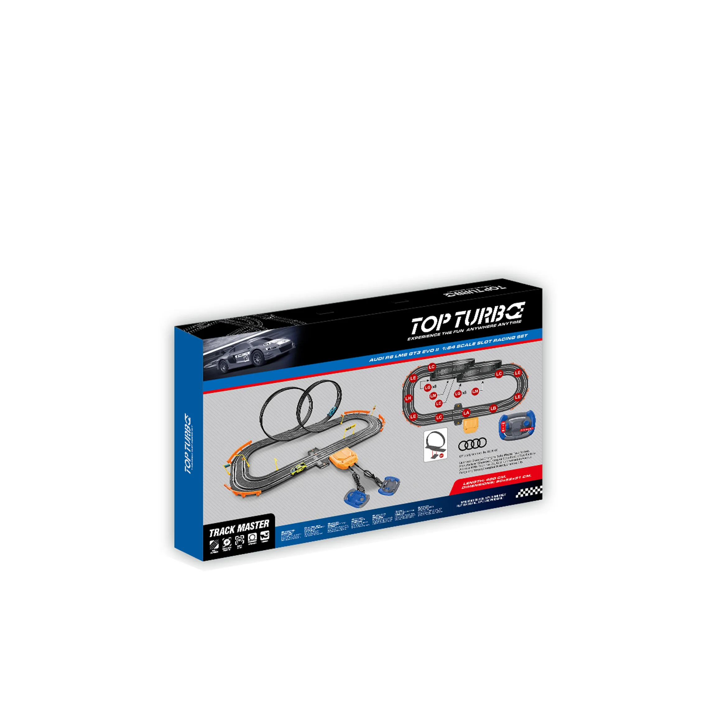 RC-A663B 1-64 Slot Racing Set - Audi R8 LMS GT3 evo II_1