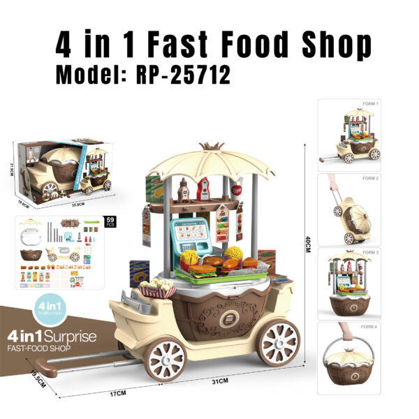 RP-25712 4 in 1 Fastfood Shop