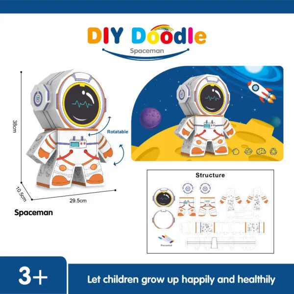 AC-052 Creative Doodle Astronaut