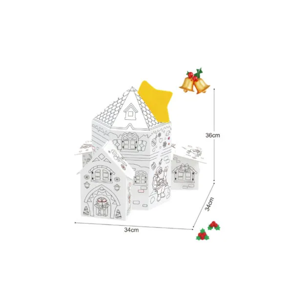 AC-062 DIY Doodle Chrismas House_1