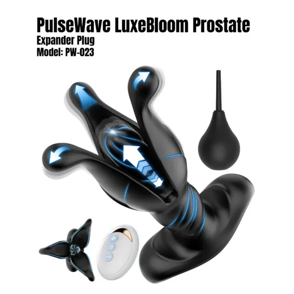 PW-023 PulseWave LuxeBloom Prostate Expander Plug