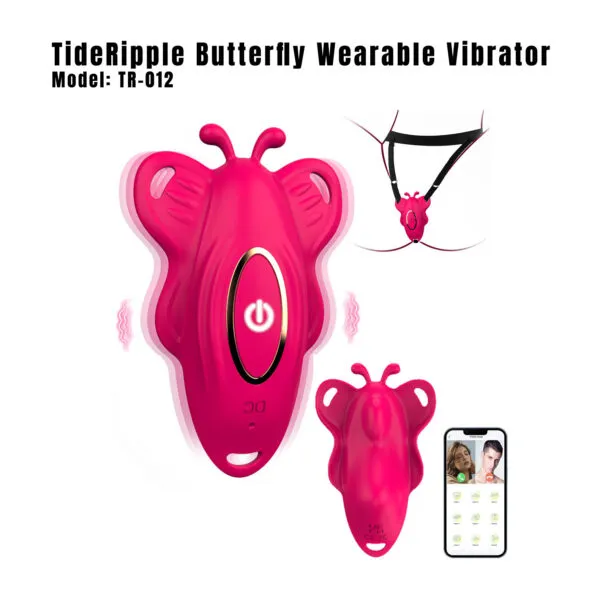 TR-012 TideRipple Butterfly Wearable Vibrator